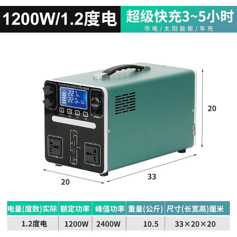1200W儲(chǔ)能電源