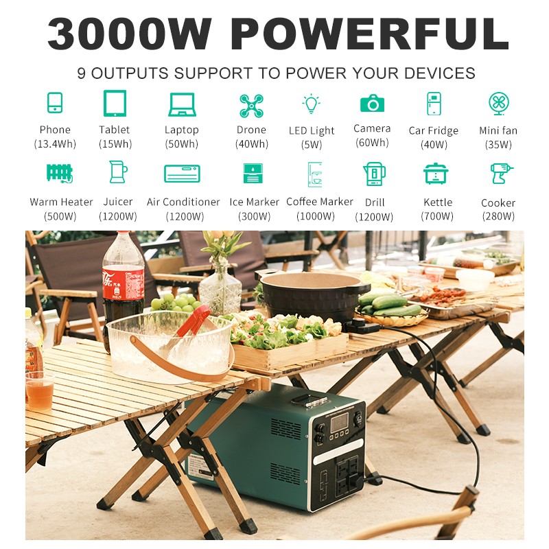 3000W儲(chǔ)能電源