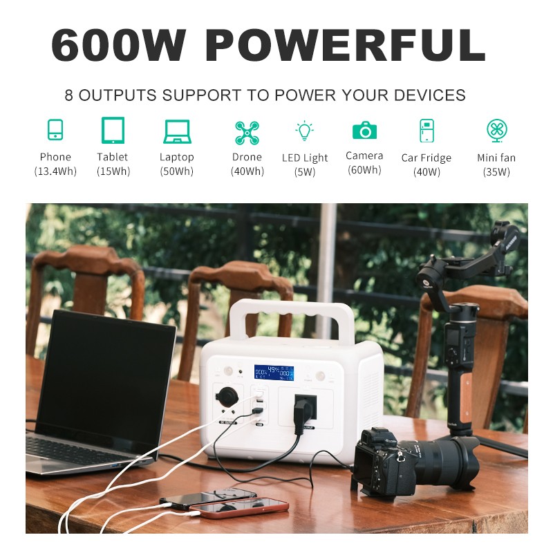 600W儲(chǔ)能電源 -540Wh